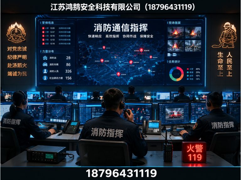 揭阳智慧消防系统展示图